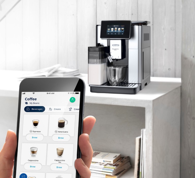 Delonghi Primadonna Soul. Coffee link Delonghi не подключается к WIFI. Как запустить кофемашину   Tiger.